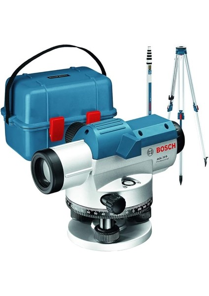 Professional Gol 32 D Optik Nivelman Cihazı, Mavi
