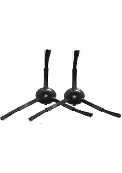 ile Uyumlu S8, S8 Plus, S8 Pro Ultra Robot Süpürge Yan Fırça Yenileme Seti-S8, S8 Plus, S8 Pro Ultra Için 2 Adet Siyah Yan Fırça