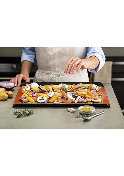 Silikon Yanmaz Yapışmaz Pişirme Matı, Hamur Işi Matı, Yıkanabilen Tekrar Kullanılabilien Yapışmaz Fırın Tepsi Sergisi 30X40 cm fiyatları