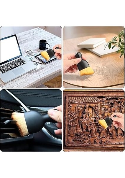 Fırçası Araba Oto Detaylı Temizlik Premium Yumuşak Kıllı Çizmez Detaylı Oto Temizlik Fırçası Koruyucu Kap Hediyeli fiyatları