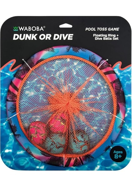 Dunk Or Dive Hedef Atış Çemberi ve Dalış Topu Oyun Seti