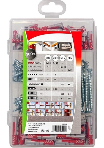 Profı-Box Duopower Vidalı modelleri