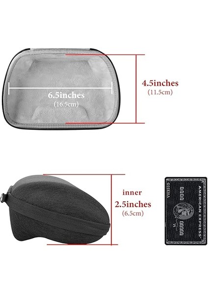 Google Stadia Controller, Sony Playstation 5 Controller, Dualsense, Series X, Cyberpunk Xbox, Ps5, Ps4 Denetleyicileri Koruyucu Sert Kabuk Seyahat Taşıma Çantası ile Uyumlu Ultrashell Kılıf indirimleri