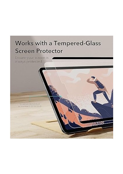 ipad 10.9 Kağıt Hissi Mıknatıslı Çıkarılabilir Ekran Koruyucu Air 4 Pro 11 2018/2022 Mat Ekran Koruyucu Çizim ve Yazma indirimleri