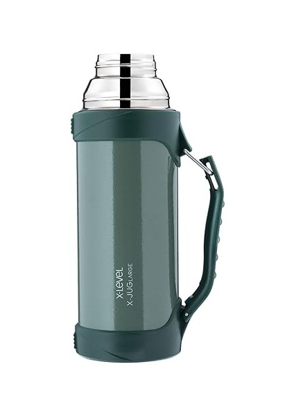 X-Juglarge Paslanmaz Çelik Termos 1200ML Seyahat Termosu 1.2l (Yeşil) fiyatları