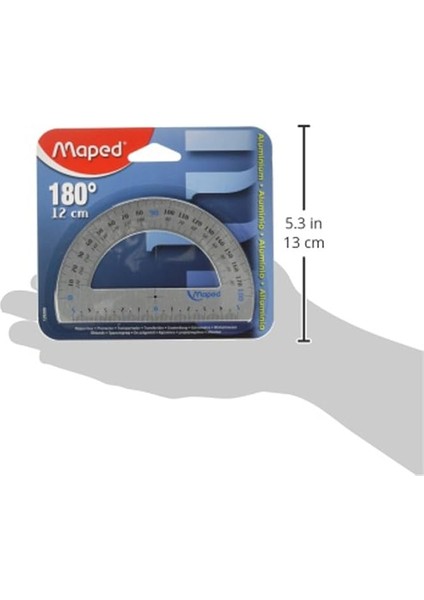 129200 12 cm Alüminyum Açı Ölçer fırsatları