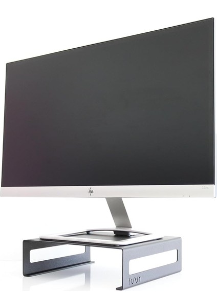 Monitör Standı – Laptop Standı – Monitör Yükseltici – Metal – Siyah – SMS2BL