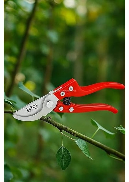 Profesyonel Bağ Makası, 8", 65MN Karbon Çelik Bıçaklı, Polipropilen Saplı, Bypass, Ergonomik, Budama, Dal Kesme Aleti, Bahçe, Çiçek, Bitki Budayıcı indirimleri