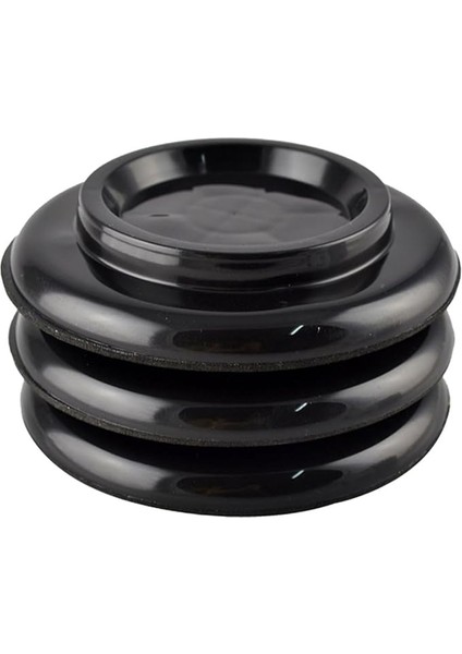 3 Parça Mobilya Bardak Piyano Tekeri Mobilya Tekeri Bardak Piyano Için Teker Fincan Altlığı Black
