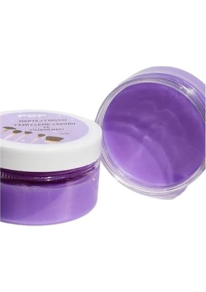 Beauty Makyaj Fırçasını ve Süngerini Temizleme Sabunu ve Silikon Matı 70GR