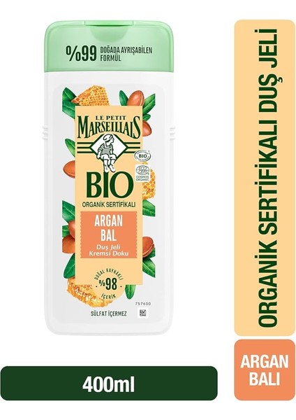 Petit Marseillais Bıo Argan Balı Duş Jeli 400 ml fiyatları