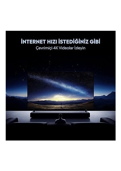 Cat8 Ethernet Patch Adsl Modem Internet Kablosu (Cat8, 5 Metre) indirimleri