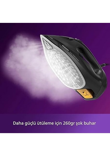 Azur DST7511/80 Buharlı Ütü, 3200W, 55G/DK Sürekli Buhar fırsatları