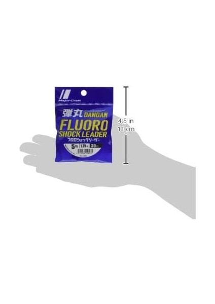 Craft Dangan Fluoro Shock Leader DFL-1.25/0.185MM./5LB/3.05KG./30MT. fırsatları