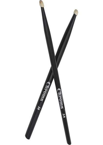 Baget Siyah - Davul - Bateri Bageti Drumsticks 5A Pürüzsüz Yüzey