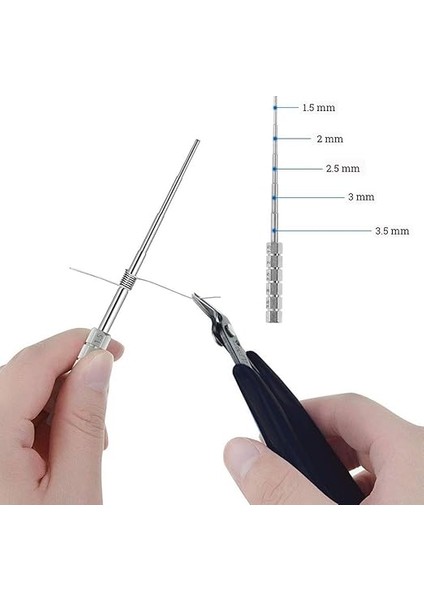 Kendin Yap Alet Seti, En Yeni Bobin Jig-Sarma Seti, Seramik Cımbız, Bobin Seti, Tel Kesici, Katlanır Makas, Makara Fırçası, Makara Için Tornavida, Hediye Olarak (Yeni) indirimleri