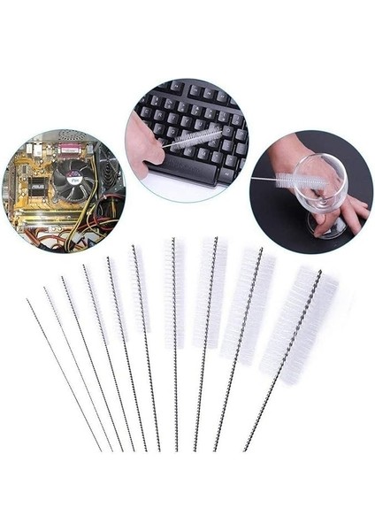 Pipet Temizleme Fırçası Pratik Bükülebilir Temizlik Fırçası Klavye Temizleme Fırçası Beyaz fiyatları