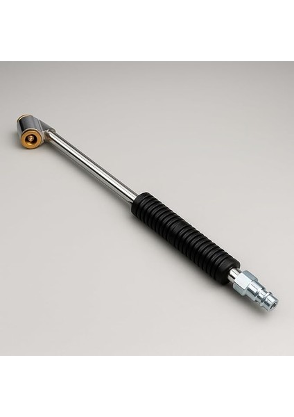 Taraflı Lastik Şişirme Hava Jakı 1/4 Inç Hava Basınç Aparatı Oto Lastik Tabancası Ucu Başlığı