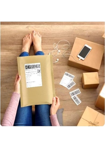 Kraft Kaplı Balonlu (Baloncuklu Pat Pat) Zarf 24X32+5CM 5 Adet fırsatları