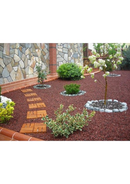 Pomza Taşı 40 Lt 1-2 cm Dekoratif Pomza Taşı Kırmızı Pomza Tarım Pomzası Lav Taşı Cüruf Ponza fırsatları