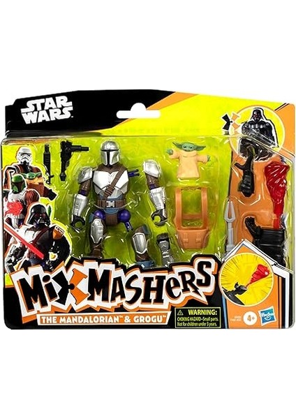 Star Wars™ Mandalorian ve Grogu Özel Karıştır ve Birleştir Deluxe Aksiyon Figürü Seti ve Aksesuarları fiyatları