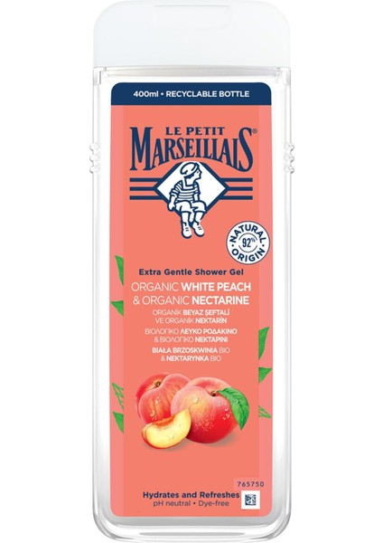 Petit Marseillais Duş Jeli Şeftali ve Nektarin (400 Ml)
