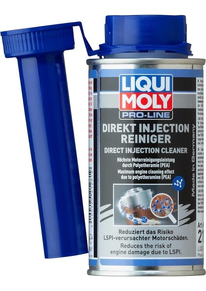 Moly Enjeksiyon Temizleyicisi 120 ml Otomotiv Bakım Ürünü