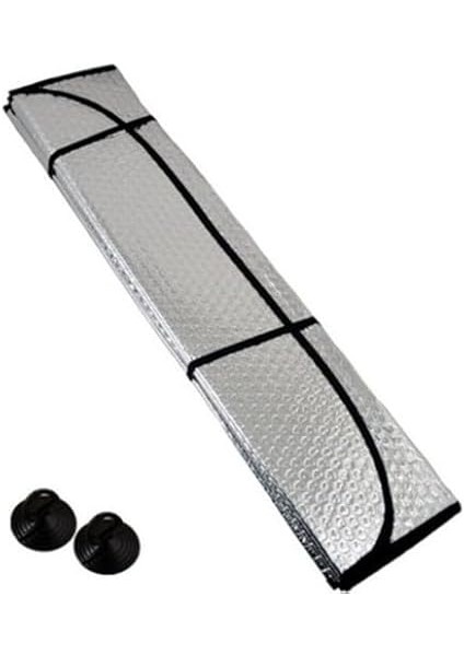 Oto Ön Cam Araba Güneşliği Katlanabilir Dışı Alüminyum Metalize Arası Balonlu Katlanabilir Güneşlik (130 * 60) modelleri