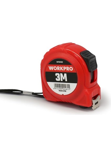 WP261002 3MX16MM Beyaz Çelik Şerit Metre