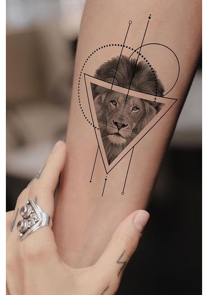 Aslan Dövmesi Unisex Tattoo