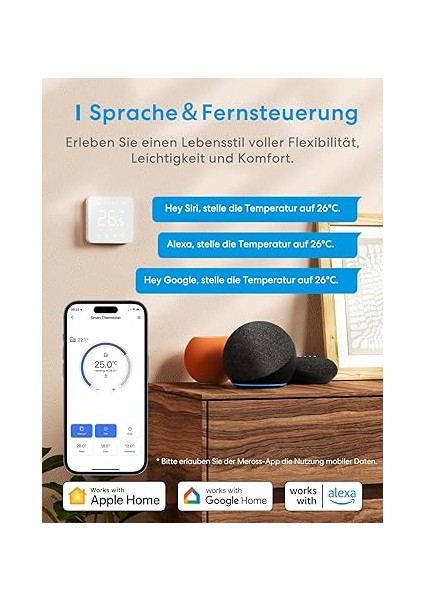 Akıllı Termostat, Kombi Sistemi Kontrolü, Isıtma &amp; Soğutma, Wi-Fi Oda Termostatı, Uzaktan Kontrol, Hassas Isı Ayarı, LED Dokunmatik Ekran, Elektrikli Termostat, Dokunmatik Ekran, Beyaz fırsatları