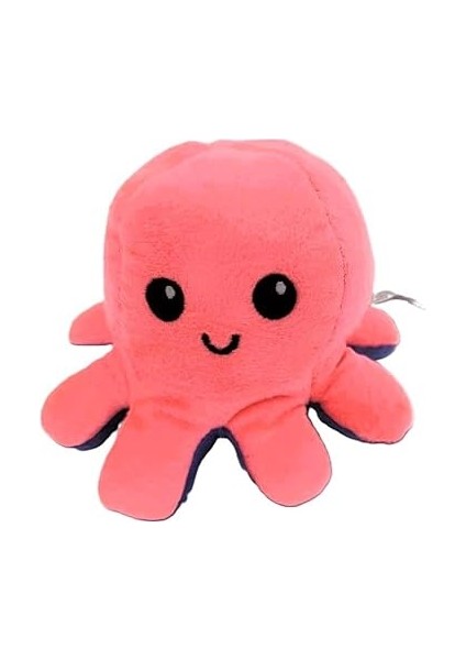 Mood Değiştiren Peluş Ahtapot 20 Cm. Pembe - Mavi fırsatları