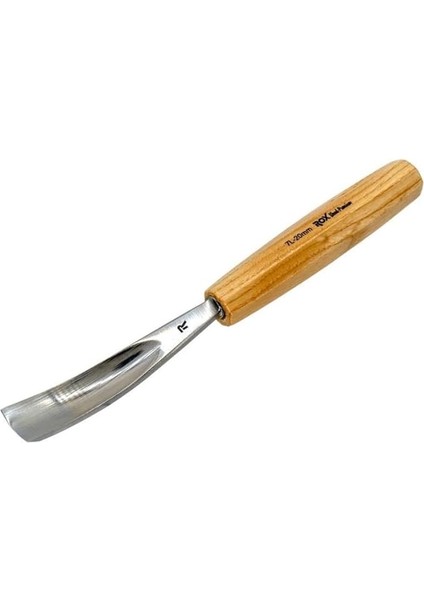 Wood 0135 Premium Bükülmüş Derin Oluklu Iskarpela 20 mm