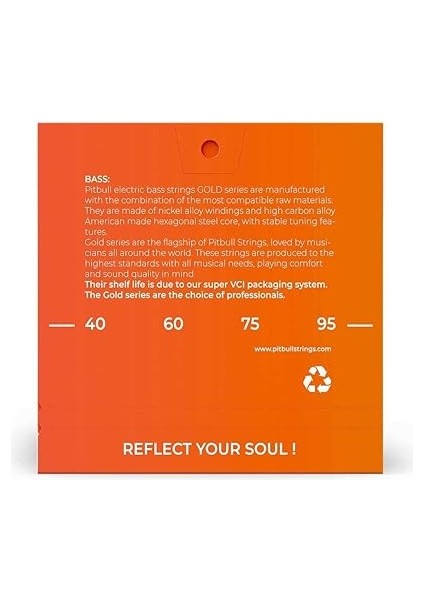 Gold Seri Super Light Bas Gitar Teli 4 Telli Set Geb 4 Sl 40-95 fiyatları
