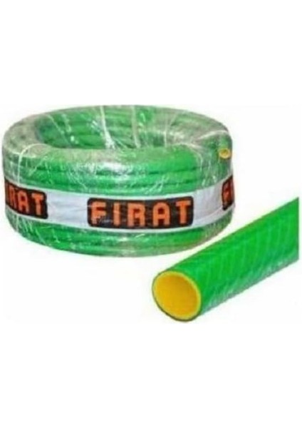 New Garden 1/2 Örgülü Hortum Bahçe Sulama Hortumu 100 mt