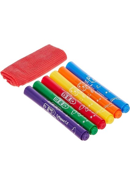 Color'peps Cam Boyası Keçeli Kalemi 6'lı