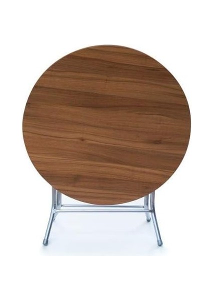 100 cm Yuvarlak Katlanır Masa -Ders Çalışma ve Yemek Masası