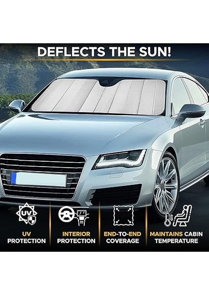 Ön Cam Güneşlik Araba Cam Güneşliği Otomobil Güneşlikleri Araç Gölgelik Oto Içi Vantuzlu fırsatları