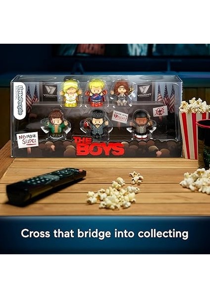 Little People Collector™ The Boys Yetişkinler ve Hayranlar Için Little People Collector Özel Seri Seti ve 6 Figür HVG72 modelleri