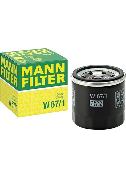W 67/1 Yağ Filtresi (Nissan - Kıa)