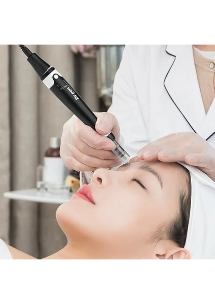 Pen Ultima A7 Microneedling Kalem - 18000 Rpm En Güçlü Kablolu Model - Profesyonel Derma Otomatik Kalem - Yüz ve Vücut Için En Iyi Cilt Bakım Alet Seti - 6 Adet 12 Pinli Kartuş fiyatları