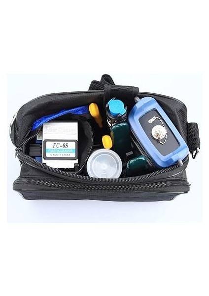 Optik Ftth Araç Kiti Optik Güç Ölçer Fiber Cleaver Tel Stripper Optik Fiber Soğuk Bağlantı Aletler Saklama Çantası ile Set Youmaxe fiyatları