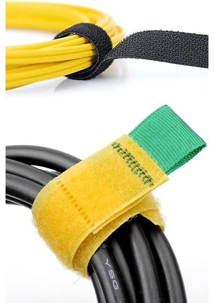 Düzenleyici Toplayıcı Cırt Cırtlı Bant Kablo Bağı 6 Adet fiyatları