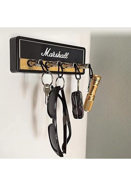 Anahtar Tahtası Anahtar Tutucu Ses Anahtarlık Gitar Anahtarlık Duvar Askısı Yaratıcı Retro Anahtar Saklama 4 Gitar Fişi, Tip 2, Ölçü Birimi modelleri