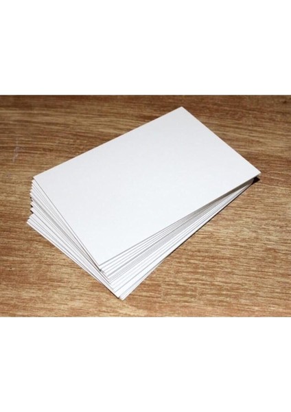 - 3 Adet Mdf Duralit - Beyaz Mdf - 4 mm 35X50 cm (Resim Kağıdı Ölçüsü)