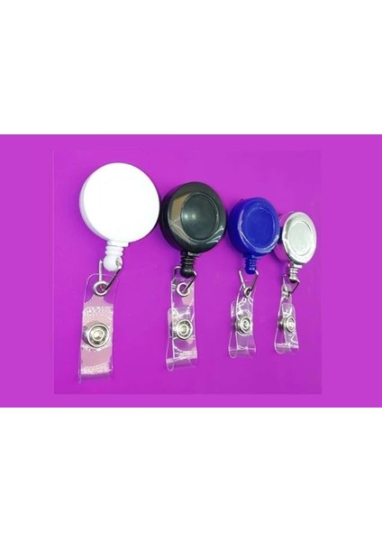 Marifetlerim - Karışık Renkli Yoyo Yaka Kartı Tutucu 1 Adet