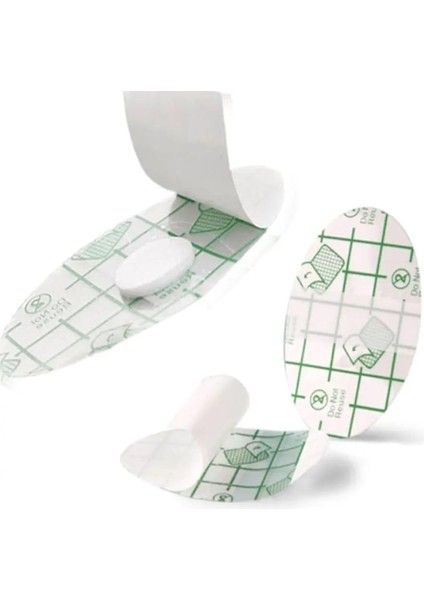 20 Adet Su Geçirmez Yapışkanlı Kulak Koruyucu, Tek Kullanımlık Kulak Koruyucu Bant Yüzme Duş