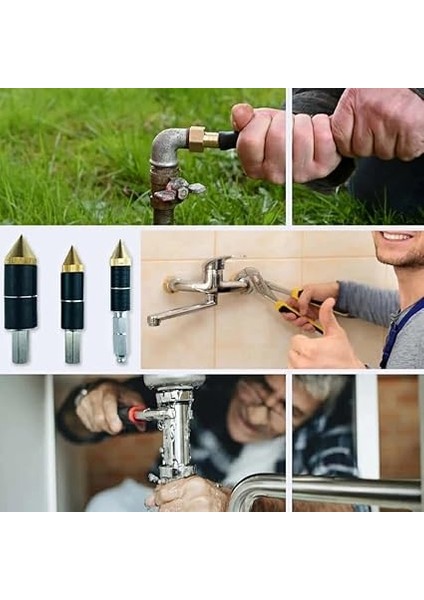 Sıcak Eriyik Su Durdurma Pimi Paslanmaz Çelik Ppr Boru Su Durdurucu Mutfak Banyo Onarım Sıhhi Tesisat Alet Seti Tüp Tünelleri Fiş 4'lü Ayarla fırsatları