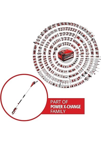 Akülü Yüksek Dal Budama Gc-Lc 18/20 Li T-Solo Power X-Change (Li-Ion, 18 V, 20 cm Kılavuz Çubuk, 30° Eğimli Motor Başlığı, Uzatma Çubuğu, Metal Şanzıman) - 3410581 fiyatları