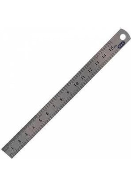 Çelik Cetvel 15 cm